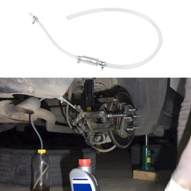 Brake Bleeder Kit with One Way Check Valve, Hydraulic Brake & Clutch Bleeding Tool, Universal Brake Bleeder Hose with Clamp for Car Motorcycle Truck ATV