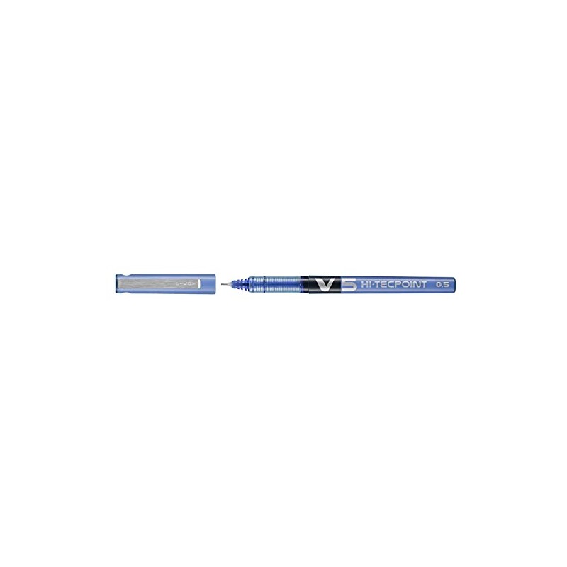 Pilot Hi-Tecpoint V5 Liquid Ink Rollerball Pen Fine Point Blue