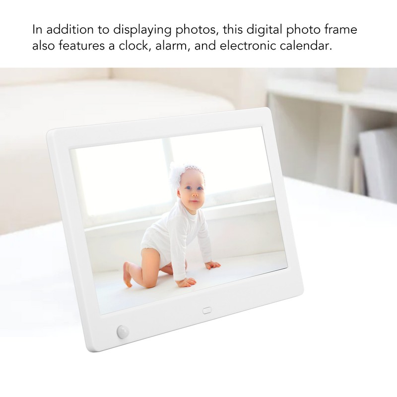 7.8inch Digital Picture Frame 1080P HD LED Screen Human Sensor