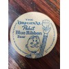 2 NOS Pabst Blue Ribbon Beer Coasters. 1960s vintage can