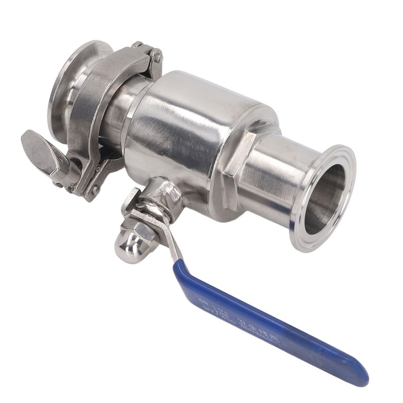 Sanitary Ball Valve Stainless Steel Quick Install Water Clamp Valve