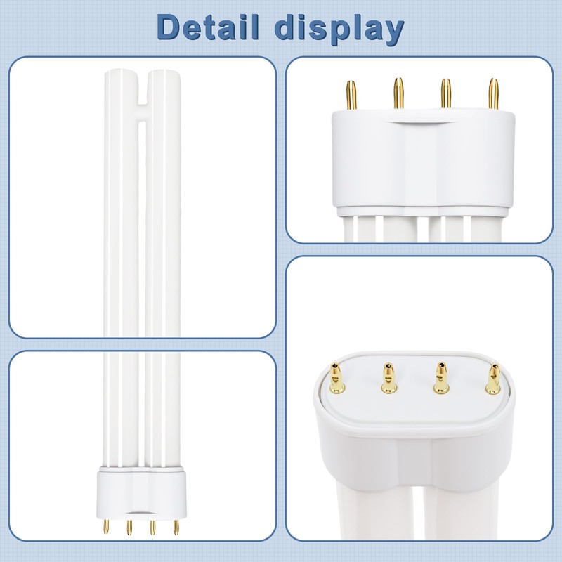 Poweka PL18-B Replacement Tube Light Bulb Compatible with OttLite 2