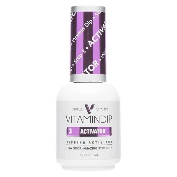 Triple Vitamin Dip Liquid Nail Step 3 Activator 15 mL