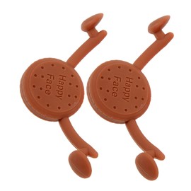 Baluue 2pcs Jaw Exerciser Smile Correction Braces Natural Dimple Maker for Face Firming Beauty Device