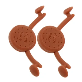 Baluue 2pcs Jaw Exerciser Smile Correction Braces Natural Dimple Maker for Face Firming Beauty Device
