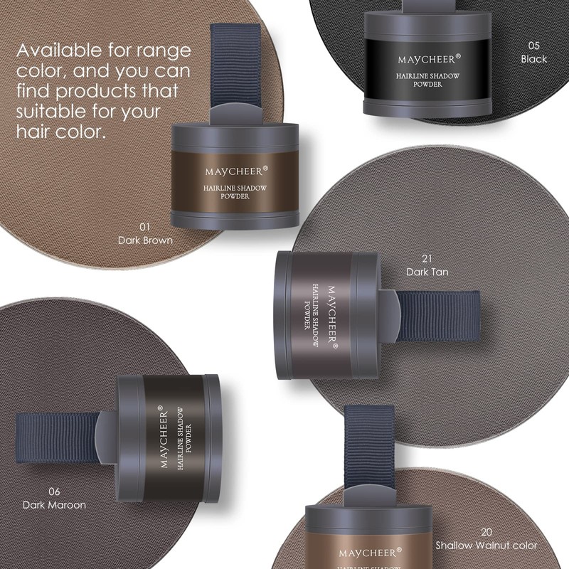 FREEORR Root Touch Up Powder - Hairline Shadow for Thinning