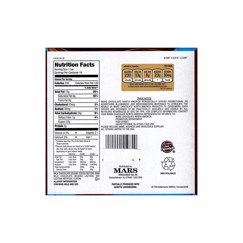 Dove Milk Chocolate Bars - 18 ct.