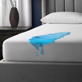 WATERPROOF Terry Towelling Anti-Dustmite Protection Mattress Protector, 4ft Small Double