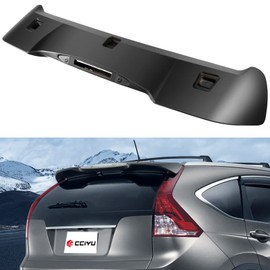cciyu Rear Roof Spoiler Fits for 2012-2016 for Honda CRV CR-V Roof Spoiler,Matte Black