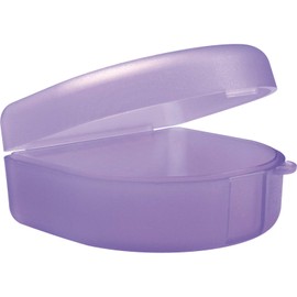 wellsamed Dento Box Braces Box Purple Can Also for Bite Splint Grinding Splint Pack of 1