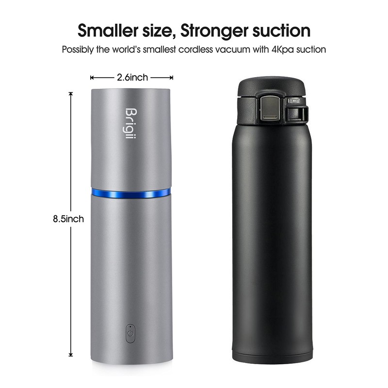 Brigii Mini Handheld Vacuum Cordless, 3 in 1-Car Vacuum &