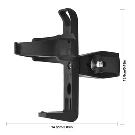 Dokpav Bike Water Bottle Holder, 360 Degree Rotation Bicycle Water Bottle Holder Universal Water Bottle Cage for Bicycle Mountain Bikes Pushchairs Wheelchair MTB Bike Stroller Motorcycle Trolleys