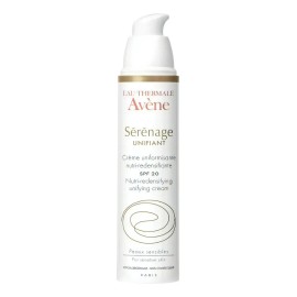 Crema Unifiant Nutri-redensificante SPF 20 Avène Serenage para piel sensible de 40mL