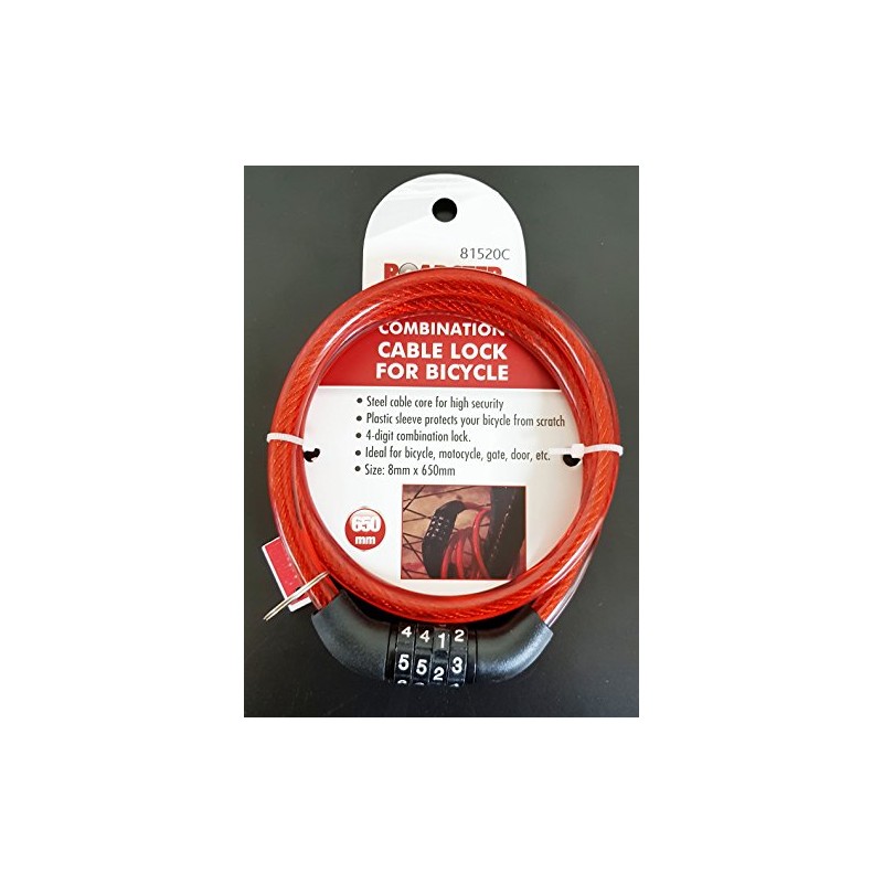Roadster Combination Number Code Bike Bicycle Cycle Lock 8mm by