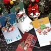 KSKSPE Christmas Cards with Envelope Set (4 Pieces), Christmas Card