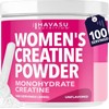 Creatina Monohidratada para Mujeres Sin Sabor | Micronizada | Polvo,