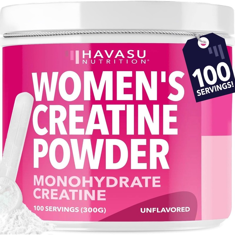Creatina Monohidratada para Mujeres Sin Sabor | Micronizada | Polvo,
