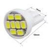 GLOFE T10 194 168 Dash Instrument White LED Light Bulbs