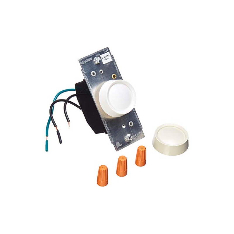Leviton R00-RNL06-0TW Dimmer, No Size, White/Light Almond