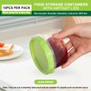 Cozary 15 Pezzi Contenitori Ermetici per Alimenti Piccoli, 250ML Riutilizzabili