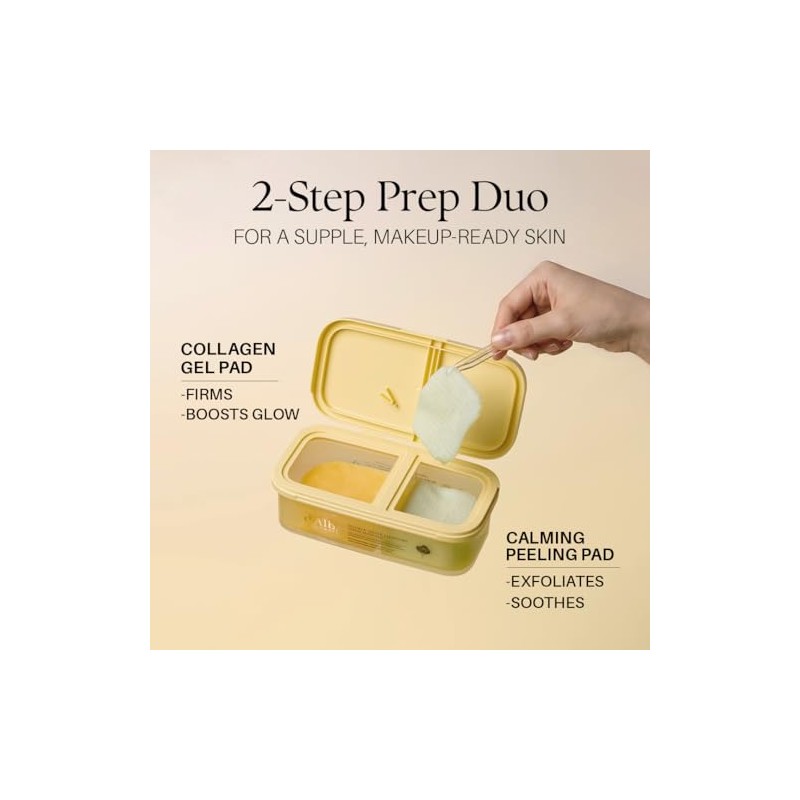 d'alba Piedmont Double Quick Liposome Serum Mask Pad Set -