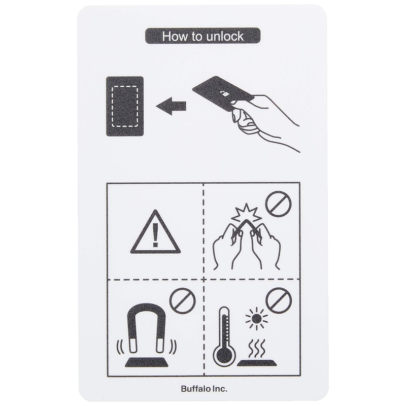 Buffalo BUFFALO OP-ICCARD1 PC Unlock Dedicated IC Card