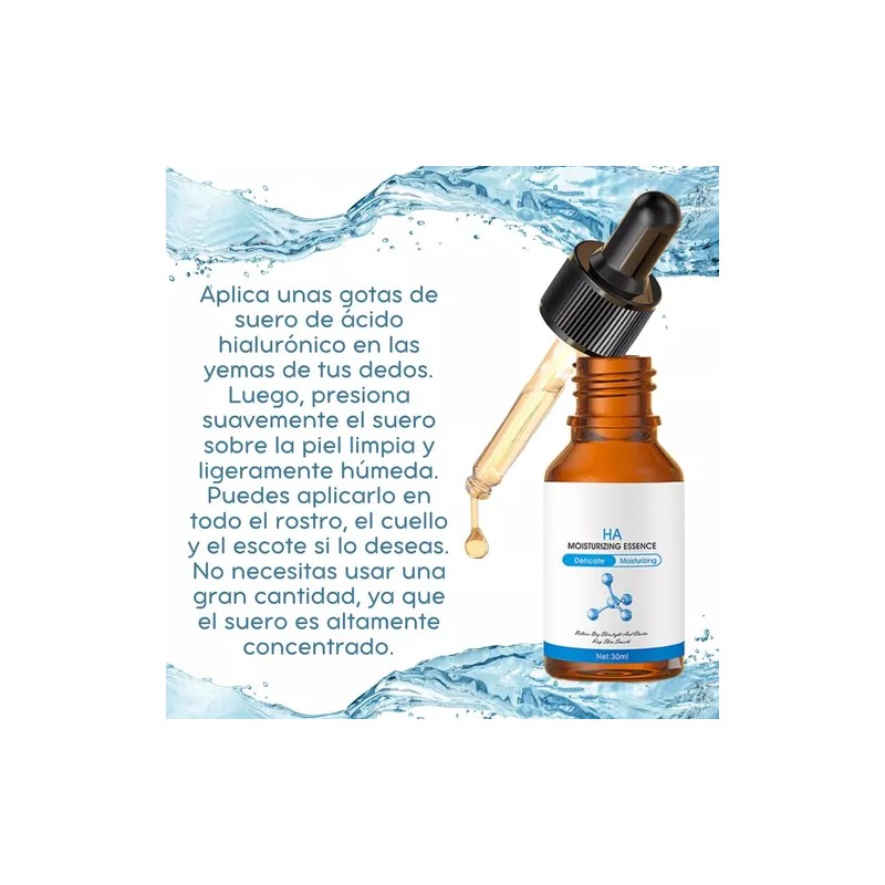 Pack 4 Serum Antienvejecimiento Ácido Hialuronico Facial Tipo De Piel