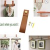 TONGNENGLIU Wall Hanging Strap Wall Mounted Loop Handmade Leather Drawer