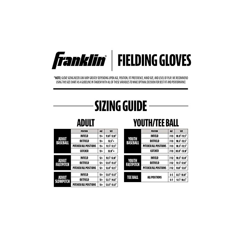 Franklin Sports Glove