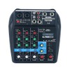 Portable 4-Channel BT Sound Mixing Console Digital Audio Mixer Built-in