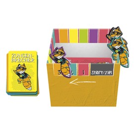 Moses 90322 Der Phrasenfuchs - Das blitzgescheite Ratespiel, Word Game for Children Aged 14 and Older, Colourful (German Language Version)