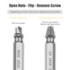 4 Pcs Damaged Screw Extractor Set, Broken Bolt Damaged Screw