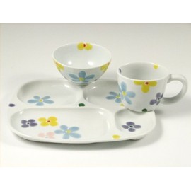 有田 Hasami 大新 Kilns 彩花 (Blue) kizzupure-to・mini Needs Her Ass Kicked Out Of minimagukappu Set of 3 32507 