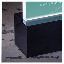 Sigel TA422 LED Sign Holder, Upright, for A5, illuminated double-sided presentation, acrylic