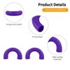 Hoolcar Tow Hook Covers Front Bumper Tow Hook Rubber Sleeve