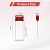 uxcell 20Pcs CBB22 400V 104J 5% Tolerance Through Hole Metallized
