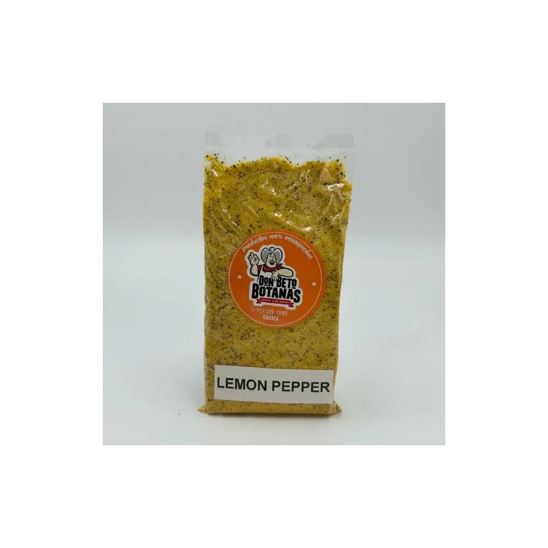Sazonador En Polvo Don Beto Botanas Lemon Pepper 1 Kg