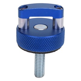 Quick Removal Fastener Thumb Screw, D Ring Integrated Steel Aluminum for Bronco 2dr 4dr 2021 Onwards, with Convenient Design (Blue)