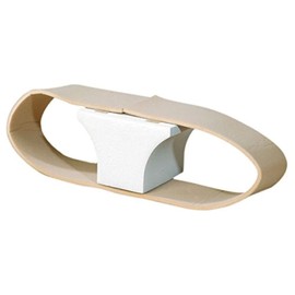 Rolyan Vinyl Coated Knee Separator, Soft Block Contoured to Support and Comfort Legs and Hips