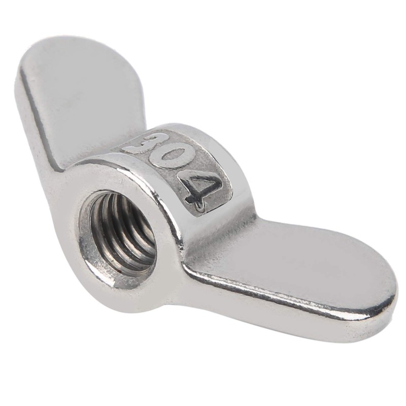 10pcs M8 Wing Nut 304 Stainless Steel Wing Nut 8mm