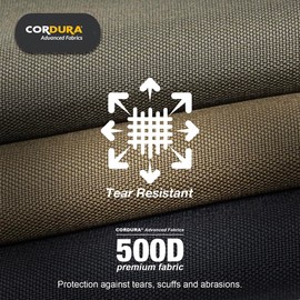 TSPRO Molle Dump Pouch Tactical Drawstring Magazine Bag Foldable Drop Bag Wiast Bag Drawstring Waist Bag for Outdoor Camping (Black)