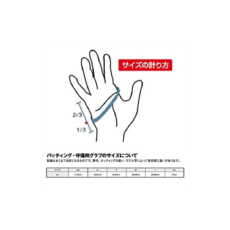 DeMARINI WTABG1005XL Baseball Batting Gloves (Both Hands) Navy x Red