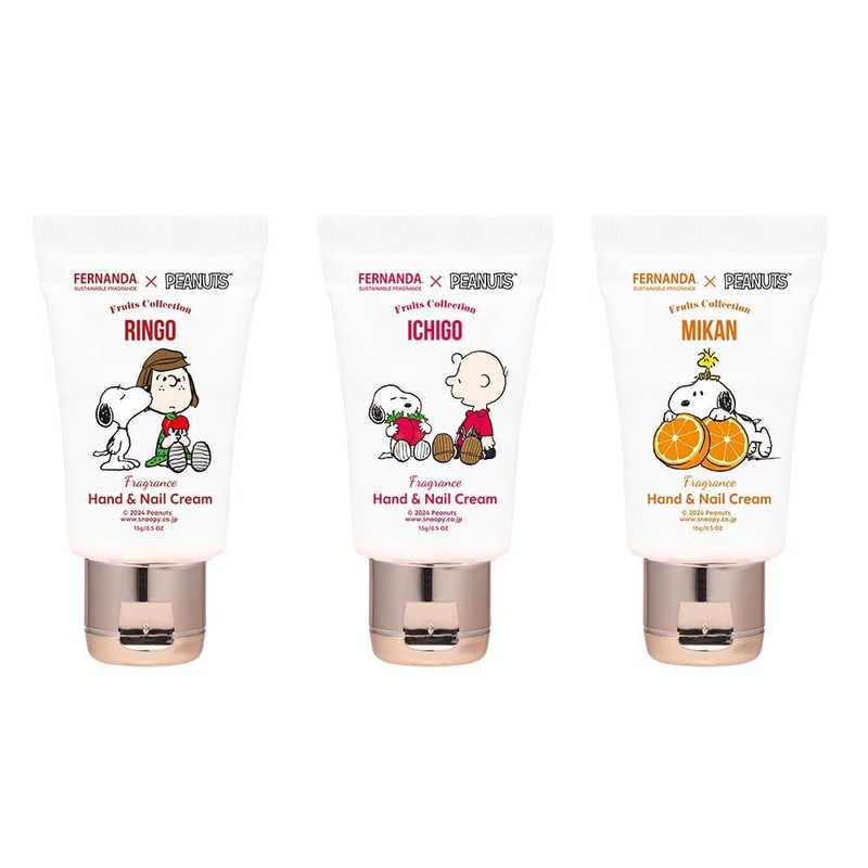 Fernanda Mini Hand & Nail Cream Fresh Set (Apple, Strawberry,