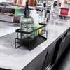 SZZHIYONG Premium Kitchen Sink Caddy Organiser with Drain Tray, Space-Saving