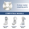 2 Pack Mixer Motor Coupler Compatible with Eco Twin, Eco