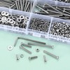 1040 Piece M3 Screws Set, Pan Head Allen Screws Nuts