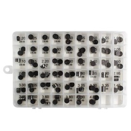 Road Passion 9.48mm Valve Shims Kit 1.2mm-4.0mm in 0.05mm increment 156 Pieces Replacement for Yamaha FJR1300A ABS 2004-2009/ FJR1300AE 2005-2009/ TDM850 1992-1993/ TTR250 1999-2006