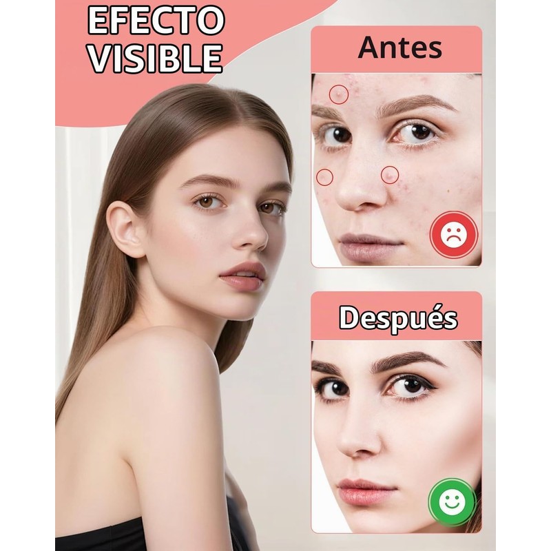 200 Pcs Parches para Granos, Parches Granos Estrella, Con Aceite