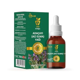 Arifoğlu Acı Elma Yağı 10ml%100 Saf Arlab Bitter Apple Oil Pure Salvia Officinalis Oil