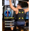 Junlan Sauna Suit for Men 2 in 1 Waist Trainer